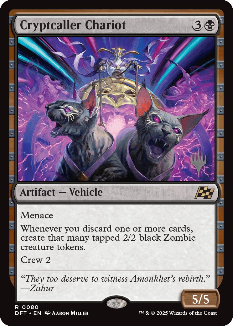 Cryptcaller Chariot [Aetherdrift Promos] | Exor Games Summserside