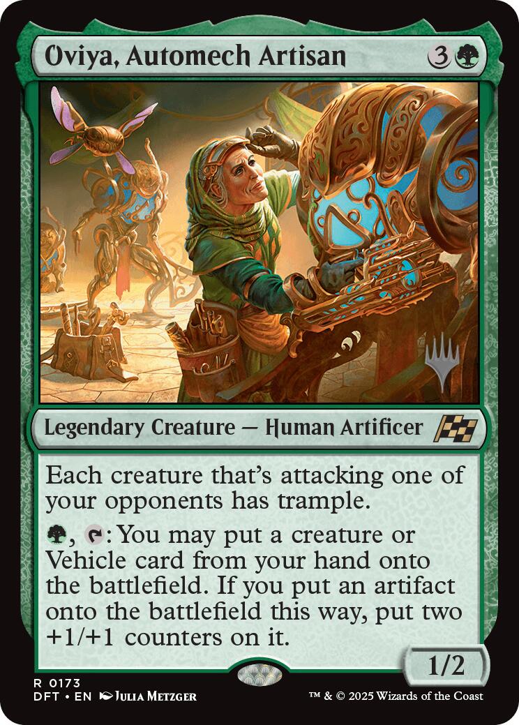 Oviya, Automech Artisan (Promo Pack) [Aetherdrift Promos] | Exor Games Summserside