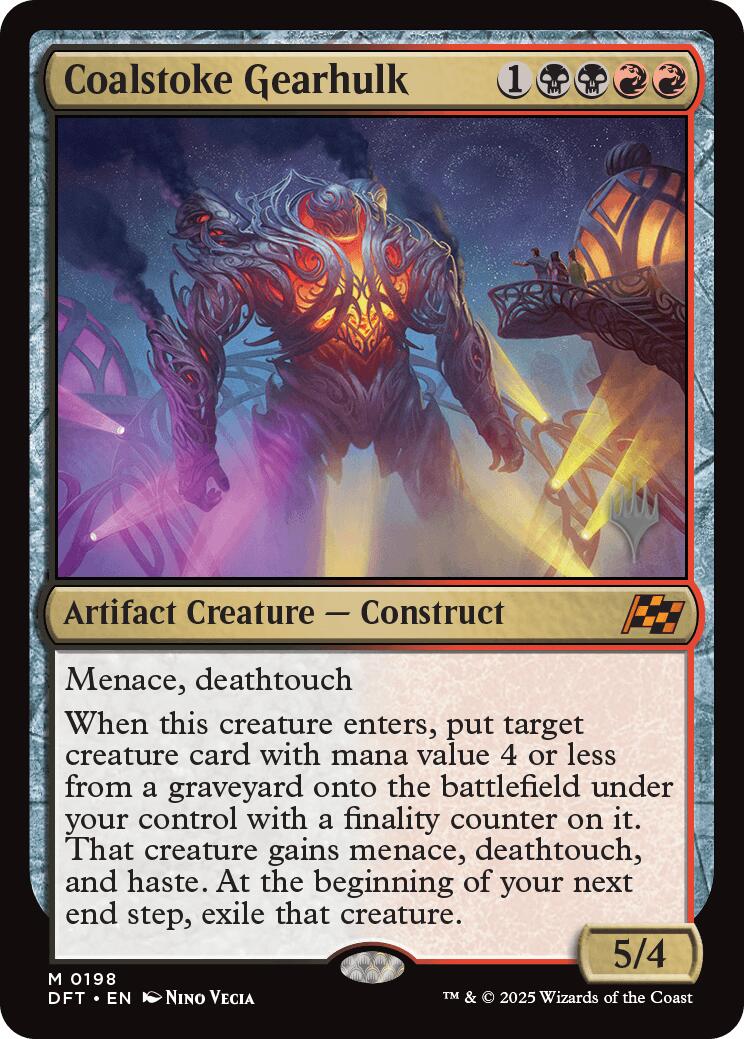 Coalstoke Gearhulk (Promo Pack) [Aetherdrift Promos] | Exor Games Summserside