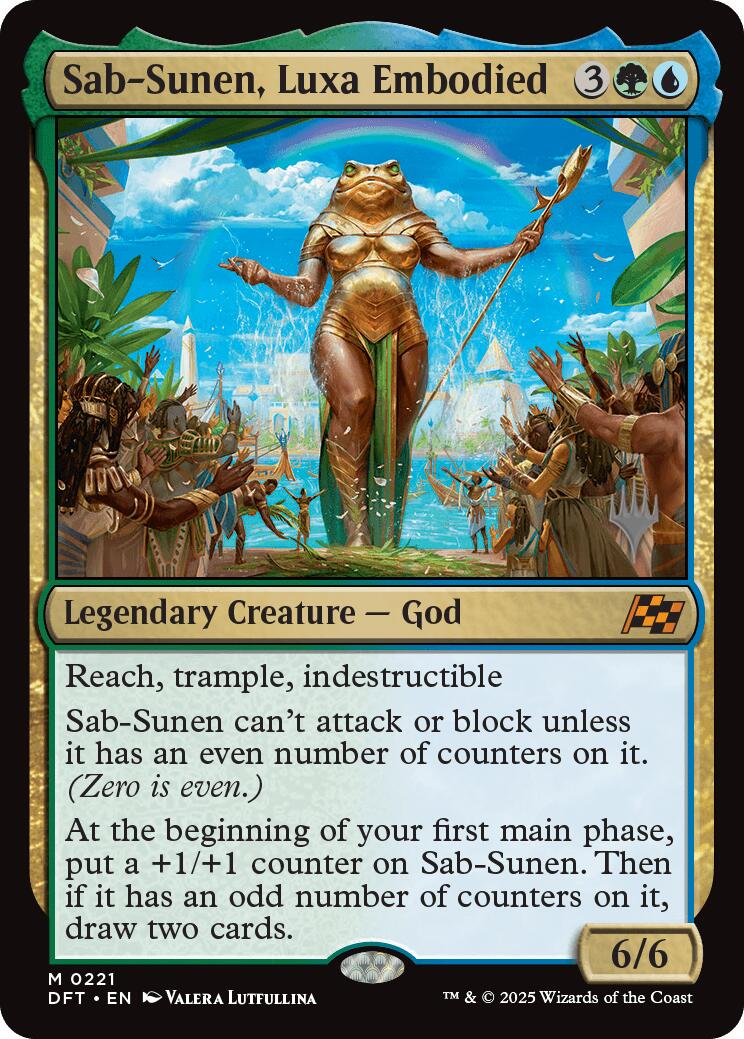 Sab-Sunen, Luxa Embodied (Promo Pack) [Aetherdrift Promos] | Exor Games Summserside