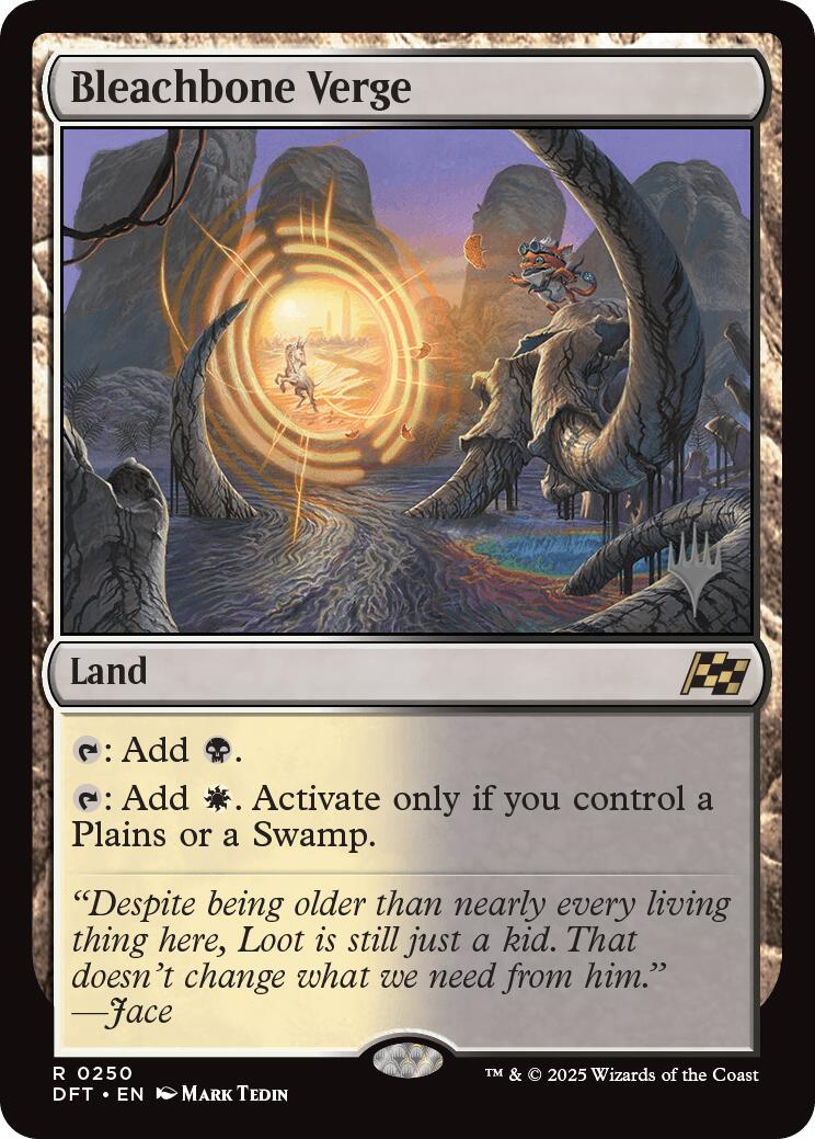 Bleachbone Verge (Promo Pack) [Aetherdrift Promos] | Exor Games Summserside