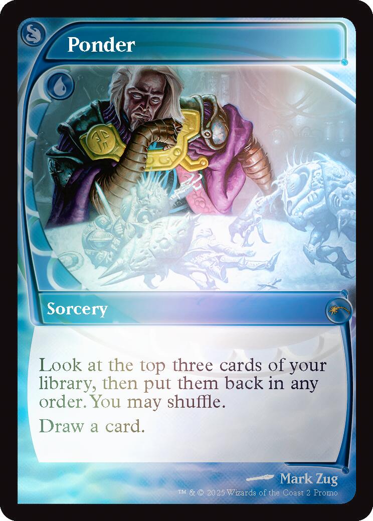 Ponder (Future Sight) [Secret Lair Drop Series] | Exor Games Summserside