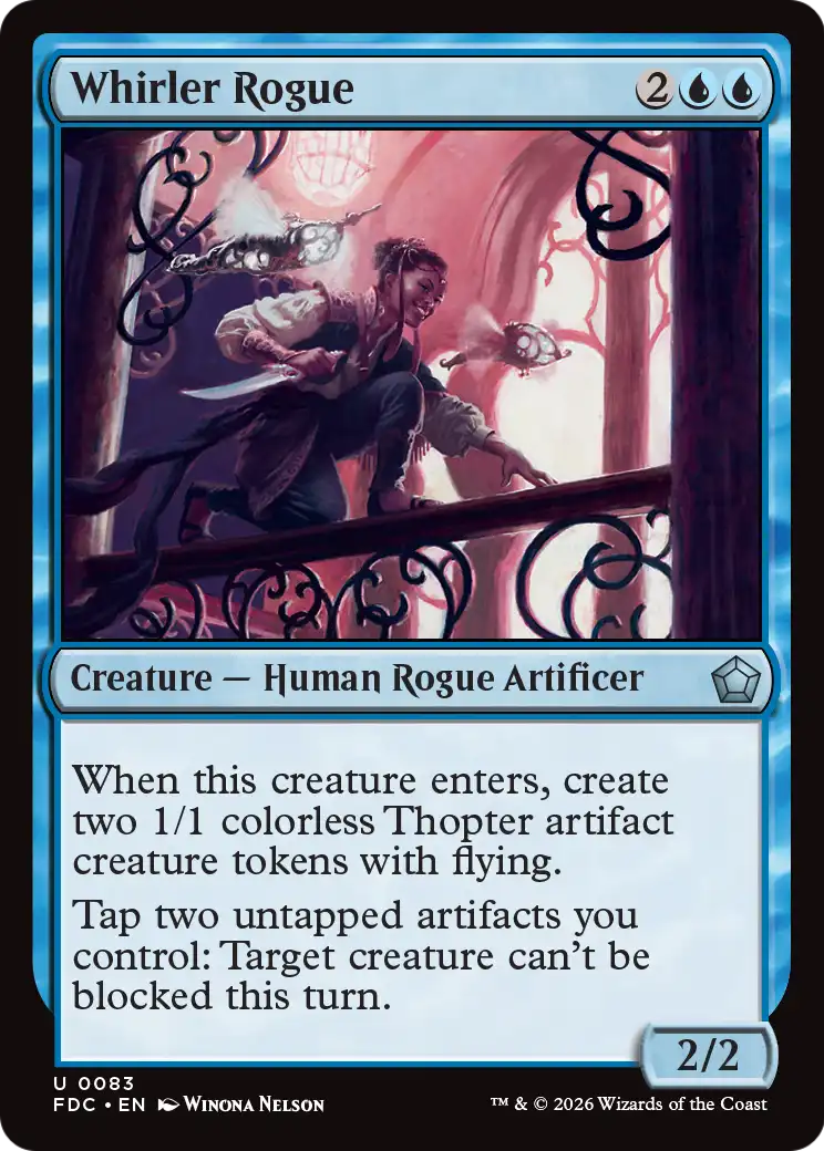 Whirler Rogue [Foundations Commander] | Exor Games Summserside