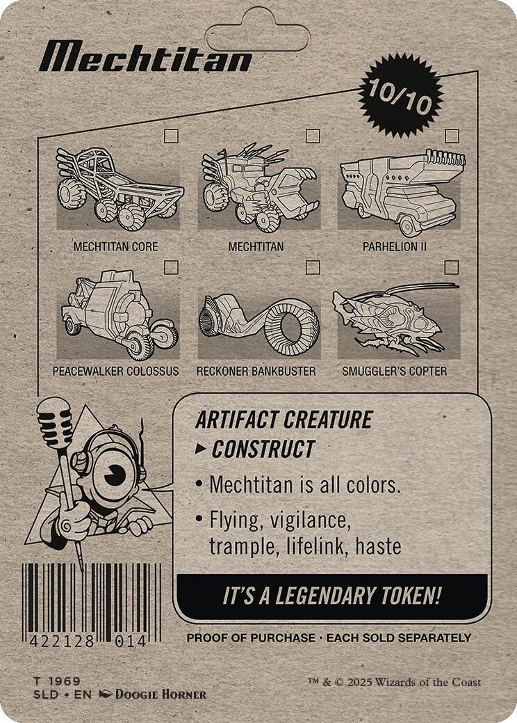 Mechtitan Token [Secret Lair Drop Series] | Exor Games Summserside