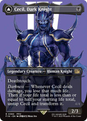 Cecil, Dark Knight // Cecil, Redeemed Paladin (Borderless) [FINAL FANTASY] | Exor Games Summserside