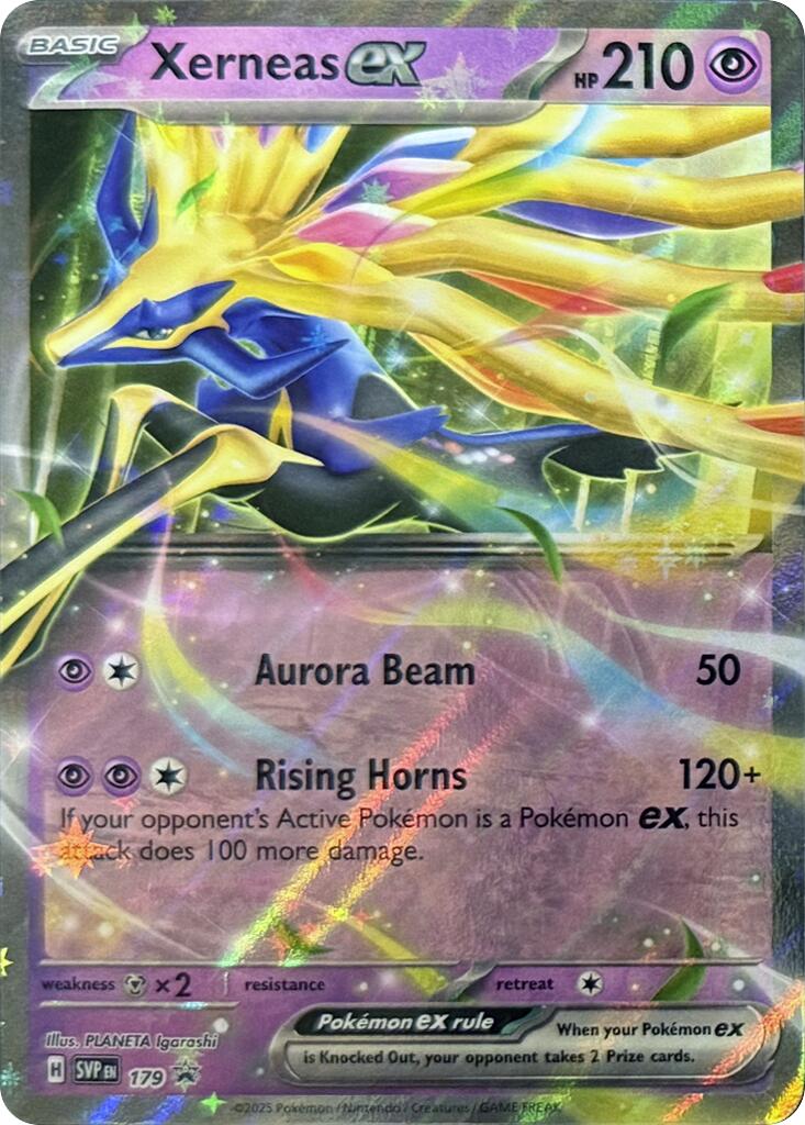 Xerneas ex (179) [Scarlet & Violet: Black Star Promos] | Exor Games Summserside