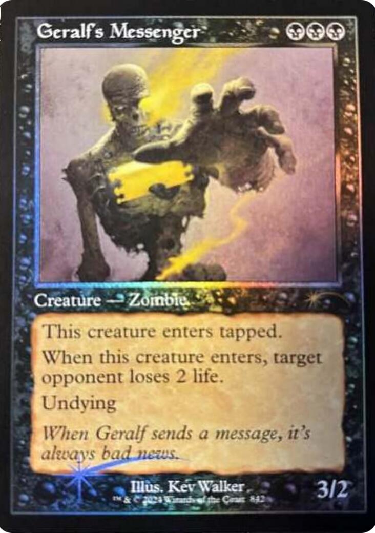 Geralf's Messenger (842) (Retro Frame) [Secret Lair Drop Series] | Exor Games Summserside