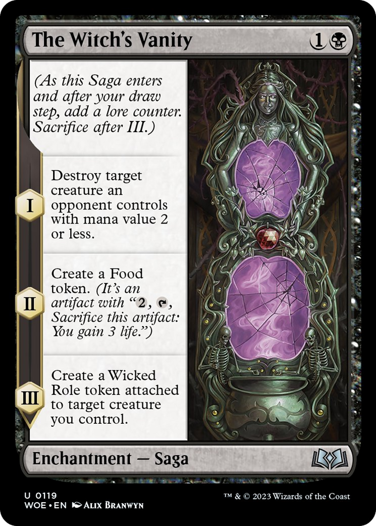 The Witch's Vanity [Wilds of Eldraine] | Exor Games Summserside