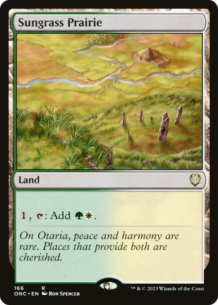 Sungrass Prairie [Phyrexia: All Will Be One Commander] | Exor Games Summserside