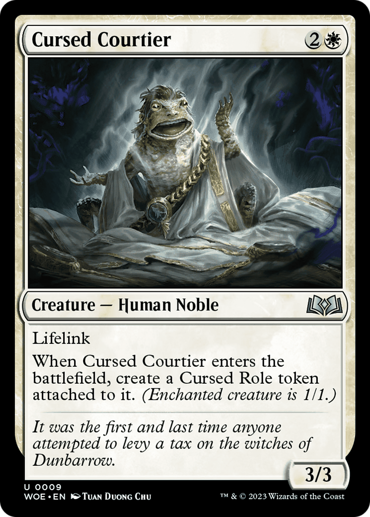 Cursed Courtier [Wilds of Eldraine] | Exor Games Summserside