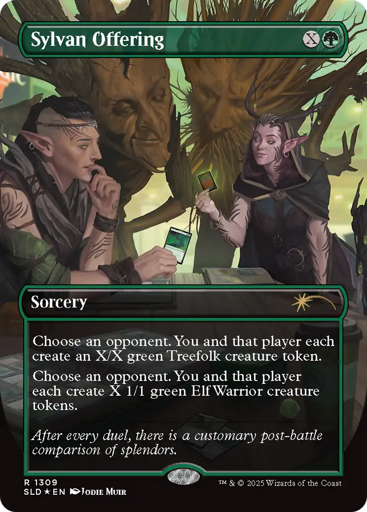 Sylvan Offering [Secret Lair Drop Series] | Exor Games Summserside