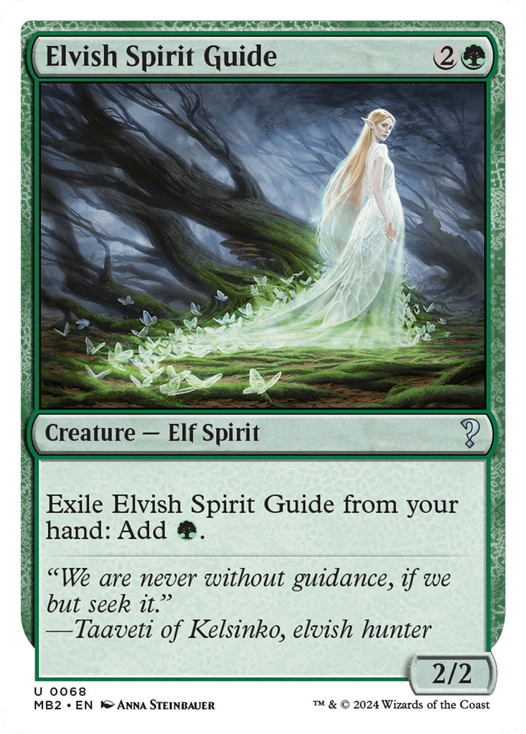 Elvish Spirit Guide (Future Sight) [Mystery Booster 2] | Exor Games Summserside