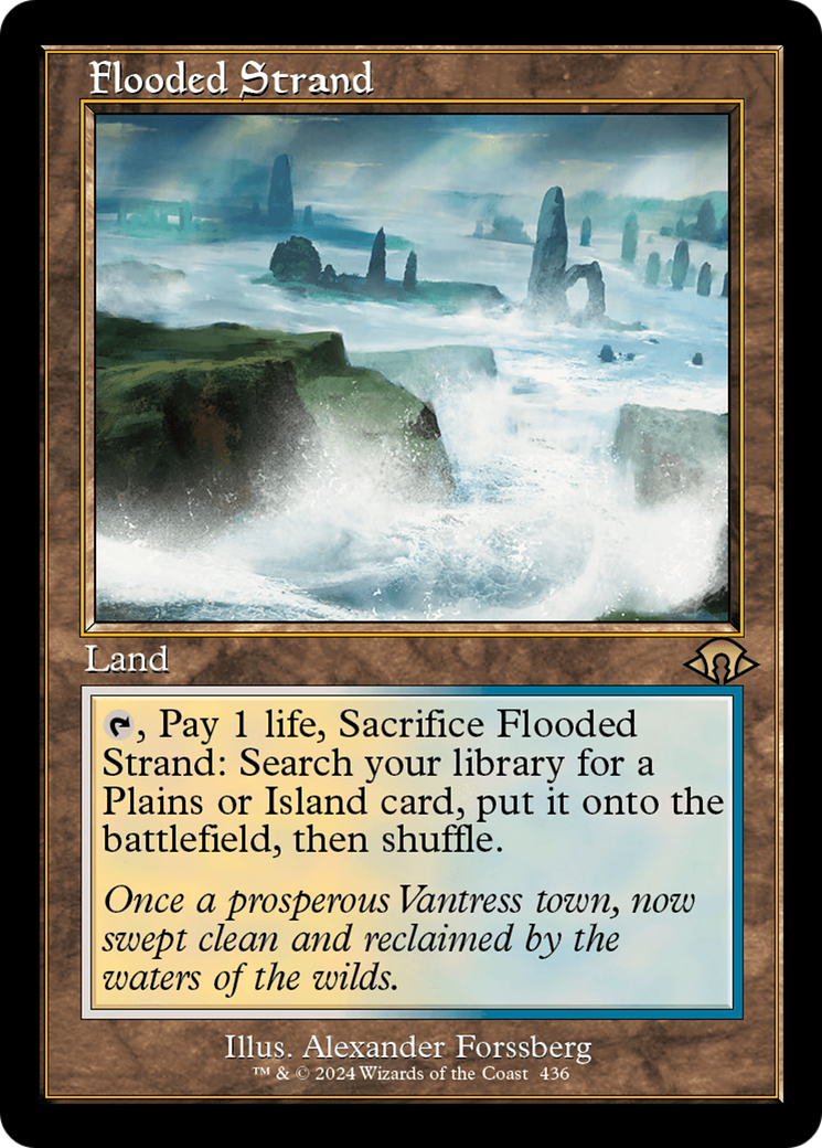 Flooded Strand (Retro) [Modern Horizons 3] | Exor Games Summserside