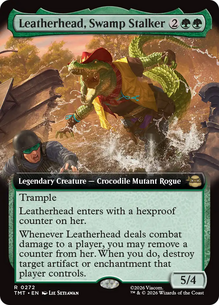 Leatherhead, Swamp Stalker (Extended Art) [Teenage Mutant Ninja Turtles] | Exor Games Summserside
