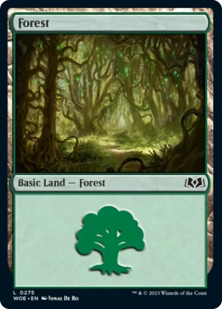 Forest (0275) [Wilds of Eldraine] | Exor Games Summserside