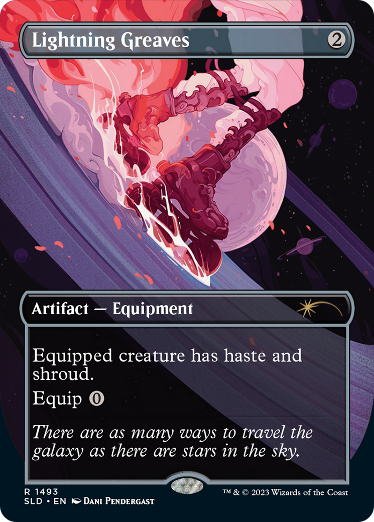 Lightning Greaves (1493) (Galaxy Foil) [Secret Lair Drop Series] | Exor Games Summserside