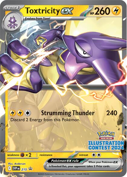 Toxtricity ex (215) [Scarlet & Violet: Black Star Promos] | Exor Games Summserside