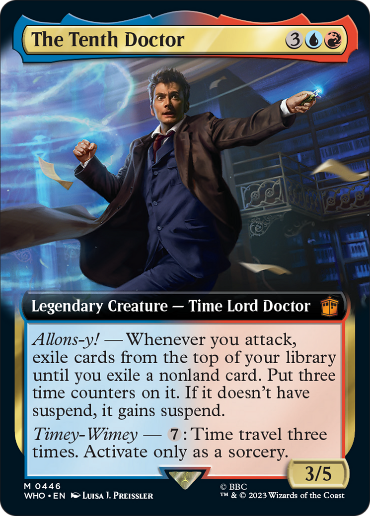 The Tenth Doctor (Extended Art) [Doctor Who] | Exor Games Summserside