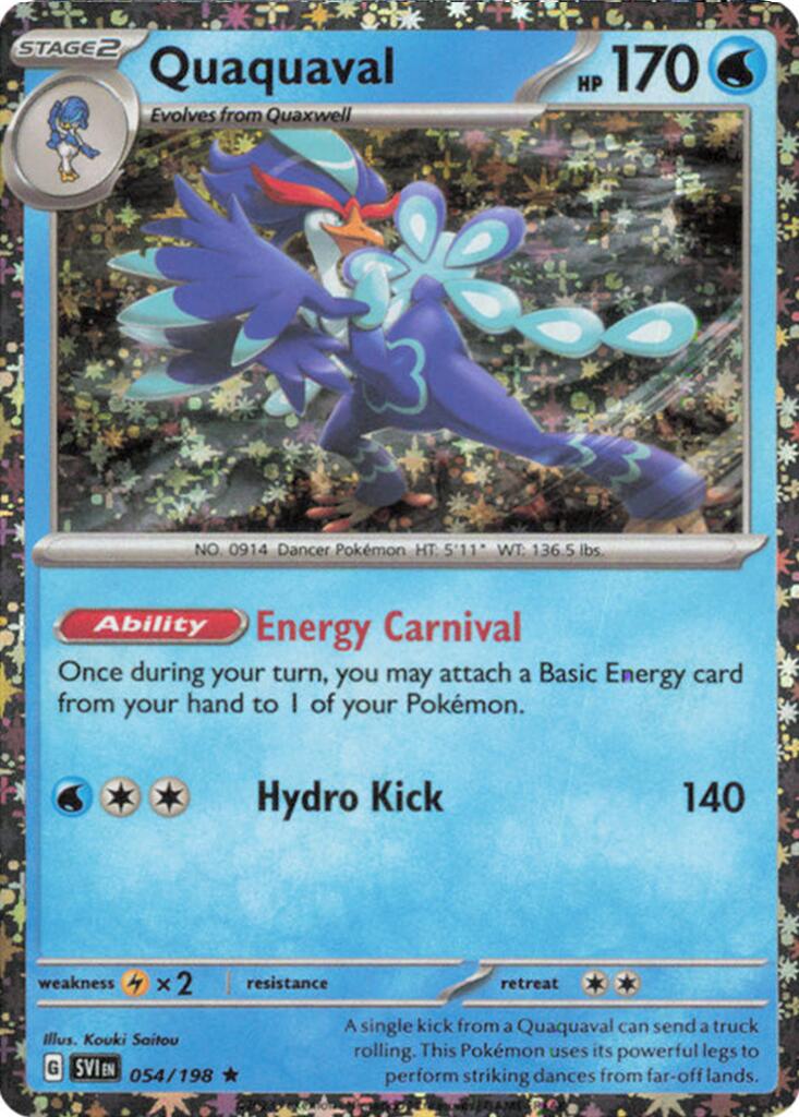 Quaquaval (054/198) (Sparkle Holo) [Miscellaneous Cards] | Exor Games Summserside