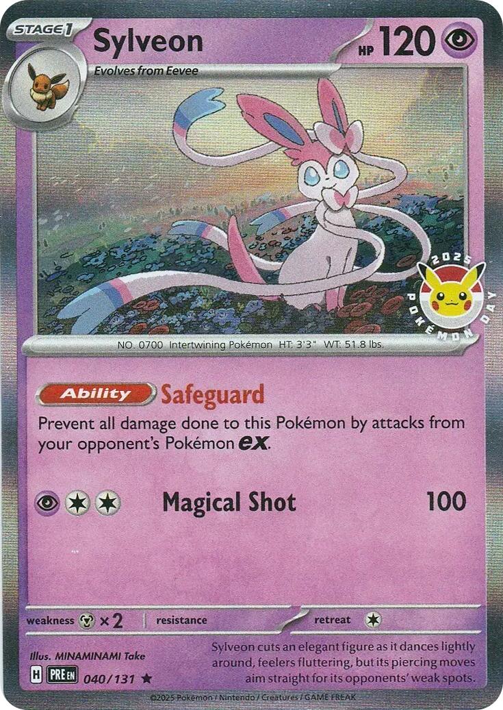 Sylveon (040/131) (Pokemon Day) [Scarlet & Violet: Prismatic Evolutions] | Exor Games Summserside