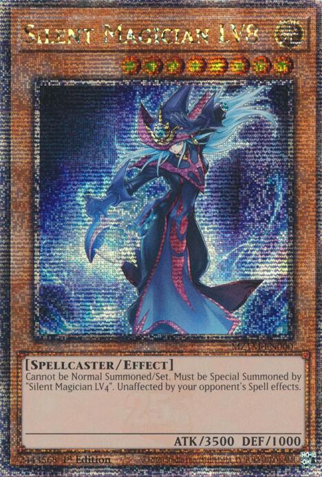 Silent Magician LV8 [MZTM-EN000] Quarter Century Secret Rare | Exor Games Summserside
