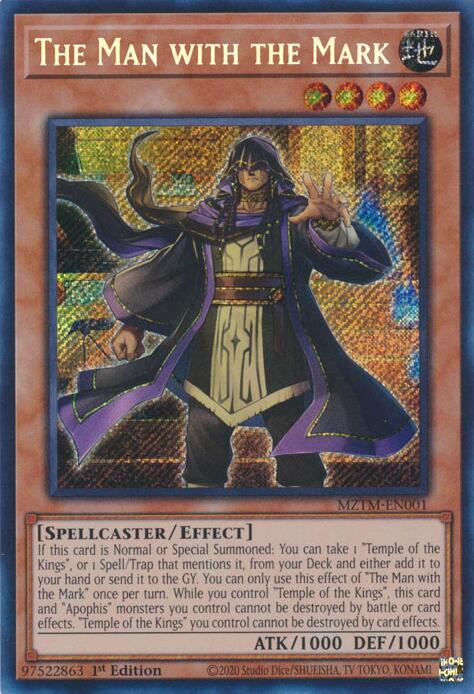 The Man with the Mark [MZTM-EN001] Secret Rare | Exor Games Summserside