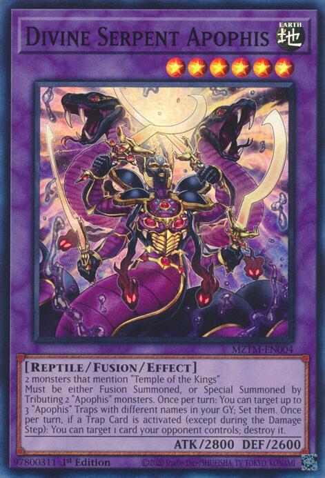 Divine Serpent Apophis [MZTM-EN004] Super Rare | Exor Games Summserside