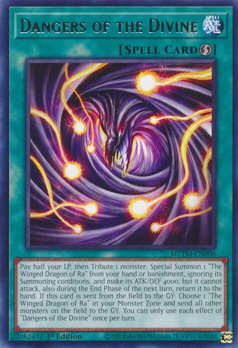 Dangers of the Divine [MZTM-EN008] Rare | Exor Games Summserside