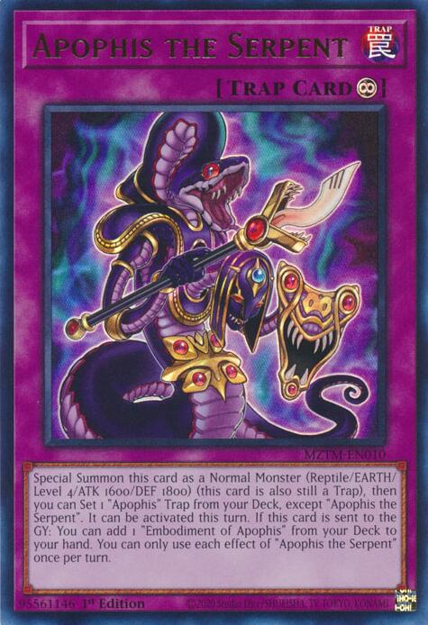 Apophis the Serpent [MZTM-EN010] Ultra Rare | Exor Games Summserside