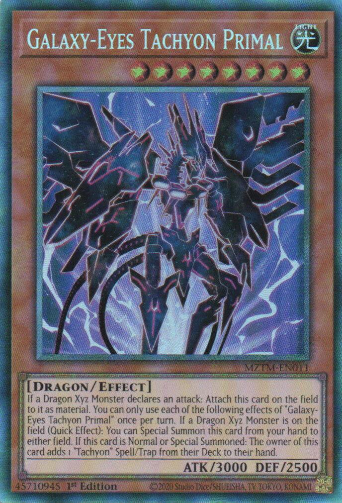 Galaxy-Eyes Tachyon Primal (Collector's Rare) [MZTM-EN011] Collector's Rare | Exor Games Summserside