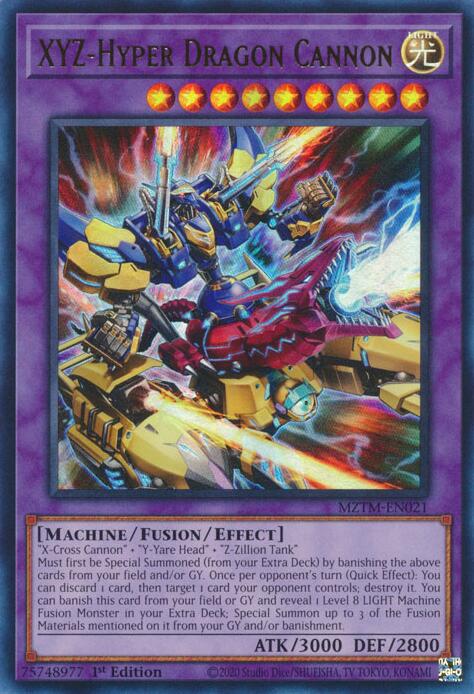 XYZ-Hyper Dragon Cannon [MZTM-EN021] Ultra Rare | Exor Games Summserside
