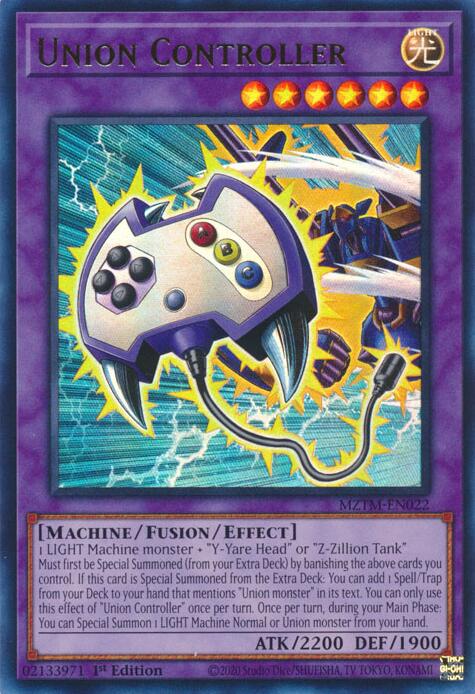 Union Controller [MZTM-EN022] Ultra Rare | Exor Games Summserside