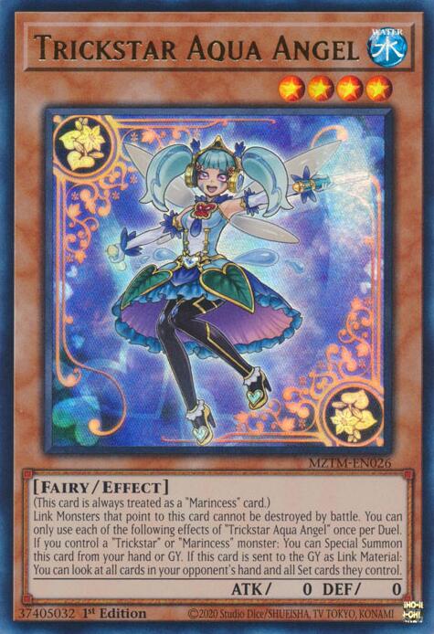 Trickstar Aqua Angel [MZTM-EN026] Ultra Rare | Exor Games Summserside