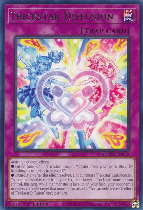 Trickstar Diffusion [MZTM-EN030] Rare | Exor Games Summserside