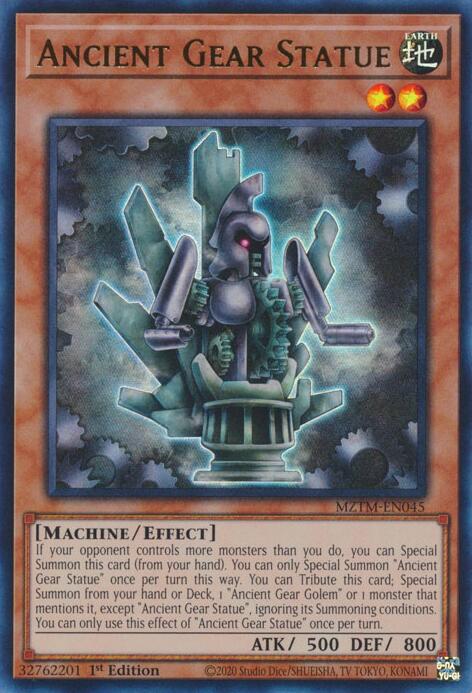 Ancient Gear Statue [MZTM-EN045] Ultra Rare | Exor Games Summserside