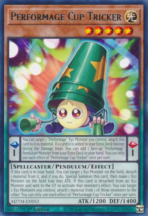 Performage Cup Tricker [MZTM-EN052] Rare | Exor Games Summserside