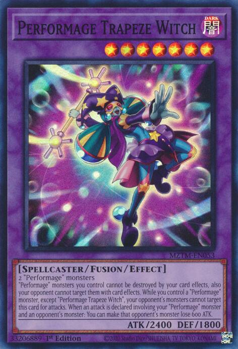 Performage Trapeze Witch [MZTM-EN053] Super Rare | Exor Games Summserside