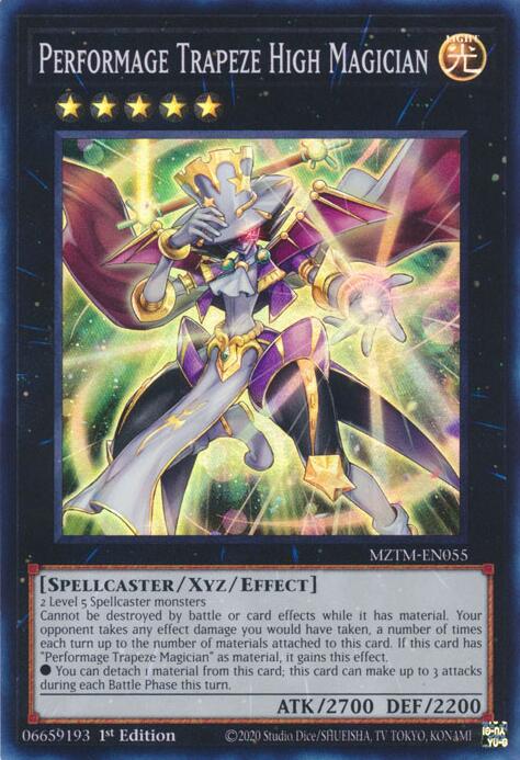 Performage Trapeze High Magician [MZTM-EN055] Super Rare | Exor Games Summserside
