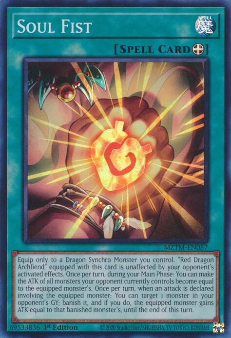 Soul Fist [MZTM-EN057] Super Rare | Exor Games Summserside