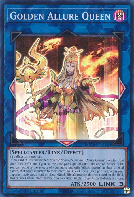Golden Allure Queen [MZTM-EN058] Super Rare | Exor Games Summserside