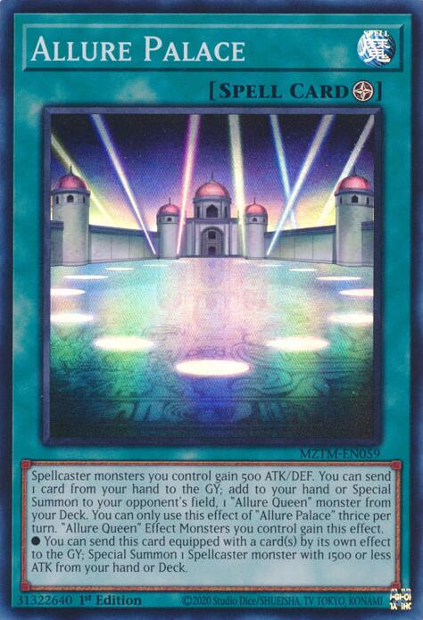 Allure Palace [MZTM-EN059] Super Rare | Exor Games Summserside