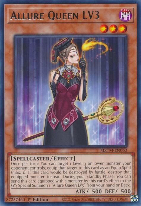 Allure Queen LV3 [MZTM-EN063] Rare | Exor Games Summserside