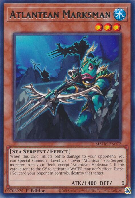 Atlantean Marksman [MZTM-EN072] Rare | Exor Games Summserside