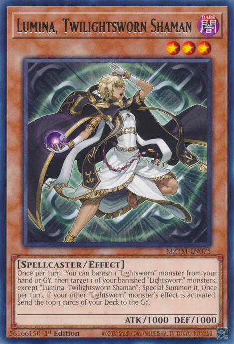 Lumina, Twilightsworn Shaman [MZTM-EN075] Rare | Exor Games Summserside