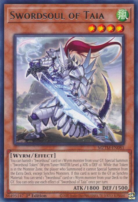Swordsoul of Taia [MZTM-EN081] Rare | Exor Games Summserside