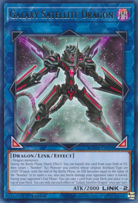Galaxy Satellite Dragon [MZTM-EN096] Rare | Exor Games Summserside