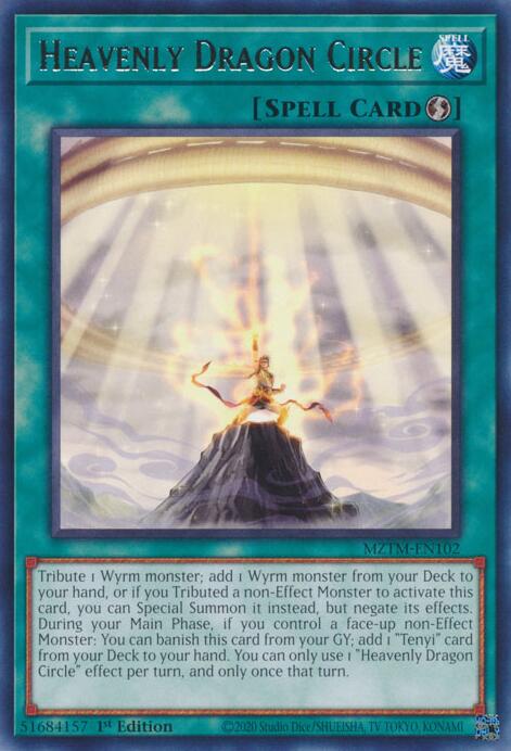 Heavenly Dragon Circle [MZTM-EN102] Rare | Exor Games Summserside