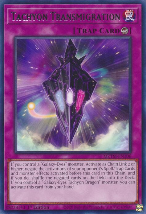 Tachyon Transmigration [MZTM-EN106] Rare | Exor Games Summserside