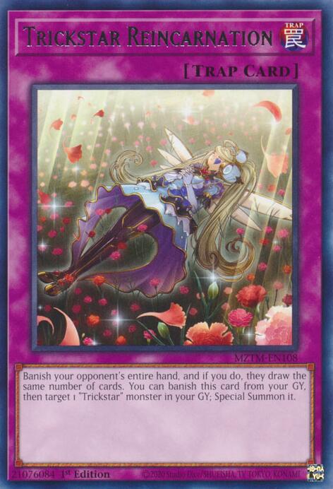 Trickstar Reincarnation [MZTM-EN108] Rare | Exor Games Summserside