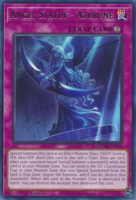 Angel Statue - Azurune [MZTM-EN109] Rare | Exor Games Summserside